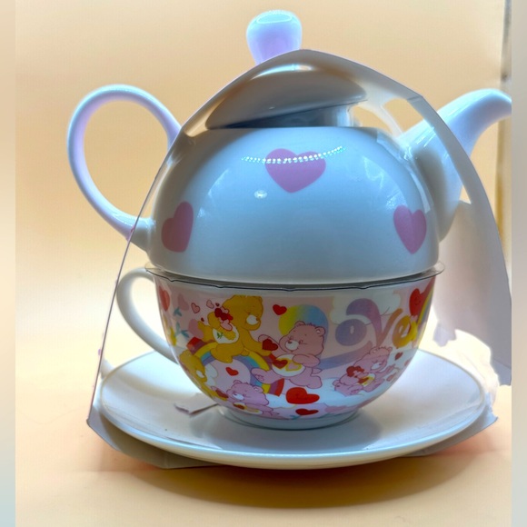 Other - Skinny dip Care Bears teapot for one set
